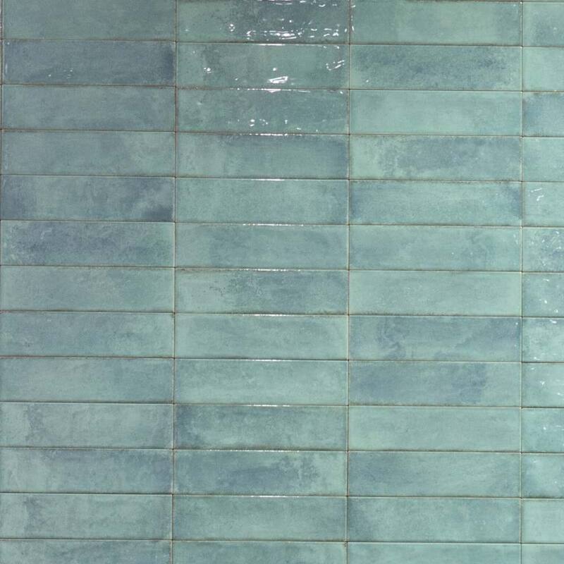 The Tile Life Havasupai Falls 3x10 Ceramic Wall Tile - Case of 50 (8.71 Sq. ft.) - Sage