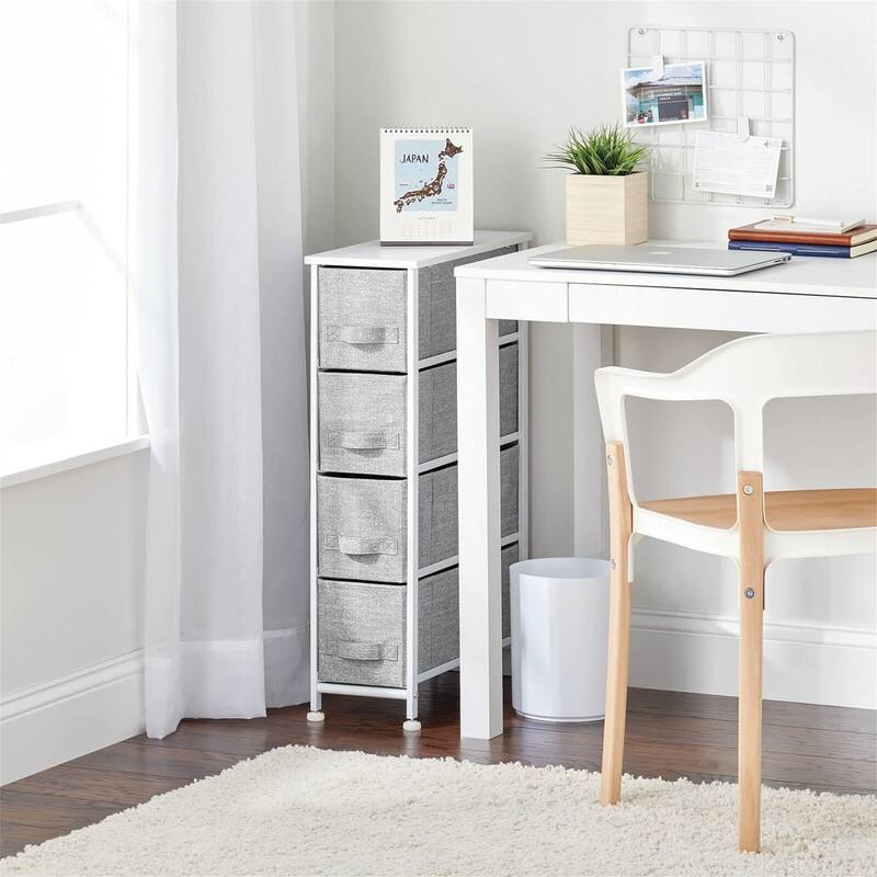 Dresser Storage Tower Stand - Grey