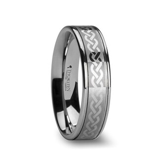 Glitzs Jewels Sterling Silver Celtic Design Ring 9mm Choose Your Color Glitzs Jewels Sterling Silver Celtic Design Ring 9mm Choose Your Color