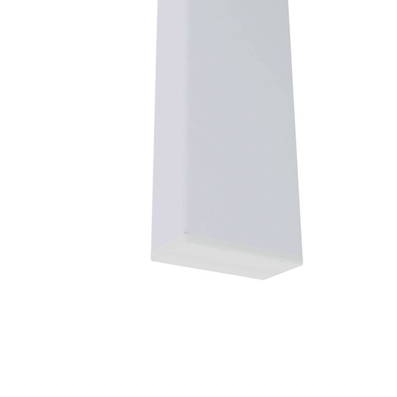 2-Piece 2-Layer Glass Side Table