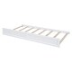 preview thumbnail 20 of 58, Versatile Pull-Out Bed,Full Size Elegant Bed Frame with Rattan Headboard and Sockets