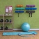 preview thumbnail 14 of 20, Wallniture Guru Wall Mount Foam Roller and Yoga Mat Holder, Towel Rack with 3 Hooks