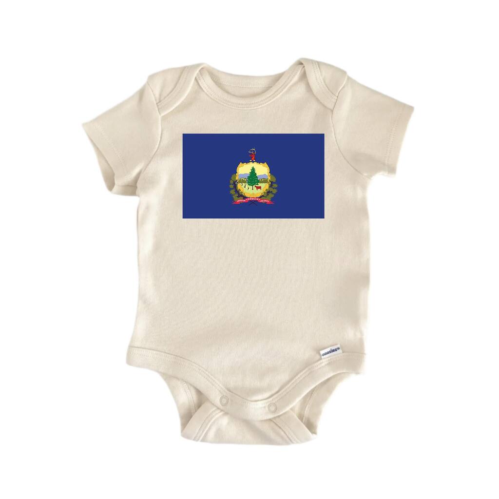 Vermont - Baby Boy Girl Clothes Infant Bodysuit Funny Cute
