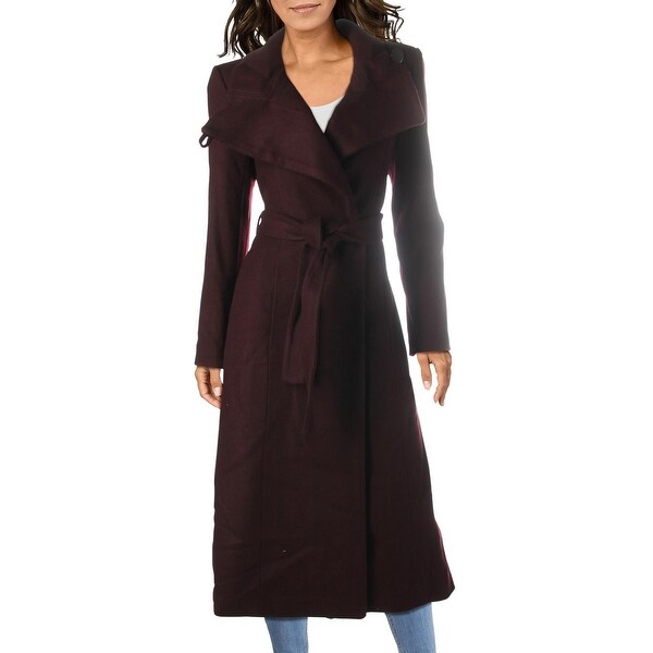 wool maxi coat womens