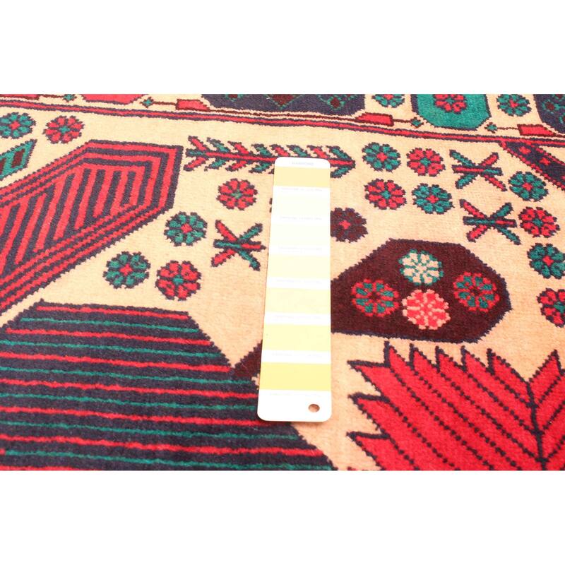 ECARPETGALLERY Hand-knotted Teimani Light Orange Wool Rug - 2'10 x 4'10