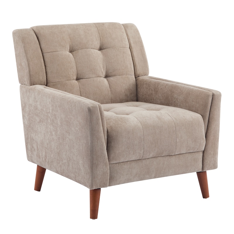 Christopher Knight Home - Candace Mid Century Modern Fabric Arm Chair