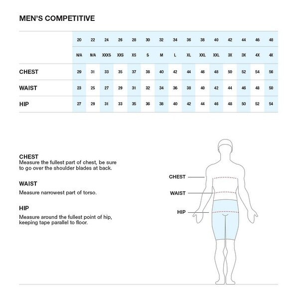 speedo male solid endurance  jammer swimsuit