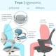 preview thumbnail 10 of 25, Ergonomic Kids Desk Chair with Rotating Footrest | Growing Office Chair with Adjustable Seat and Lumbar Support