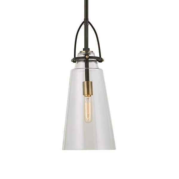 slide 2 of 9, Uttermost Saugus Industrial 1 Light Pendant - 20"H x 8"Dia.