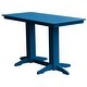 preview thumbnail 7 of 40, Poly Lumber Bar Table 6' - Blue