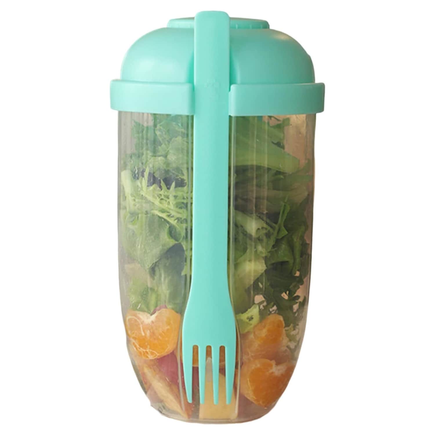 Keep Fit Salad Meal Shaker Cup with Fork