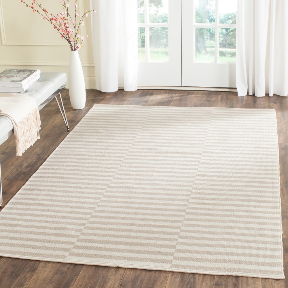 SAFAVIEH Handmade Flatweave Montauk Helena Casual Cotton Rug