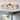 4 Lights Linear Metal Flush Mount Ceiling Light with Smoky and Amber Glass Globes - Dia.31.89-in