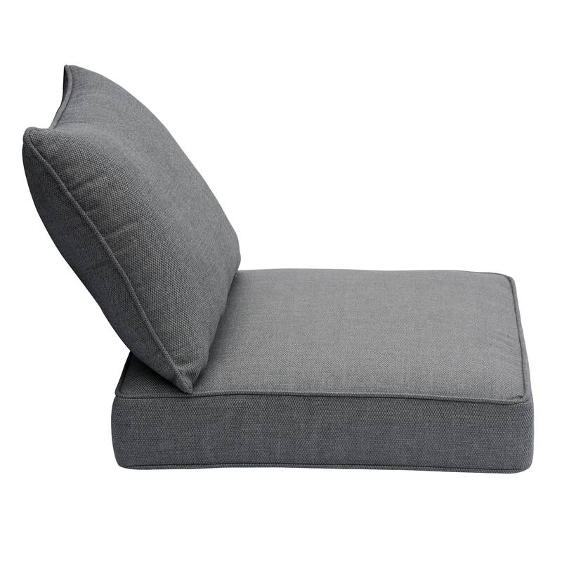 HOOOWOOO 2-piece Outdoor/Indoor Chair Cushion Set