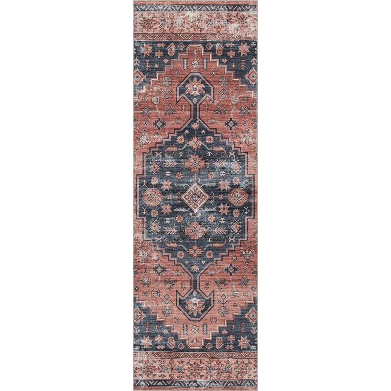 Nuloom Astra SplashGuard Traditional Machine Washable Area Rug