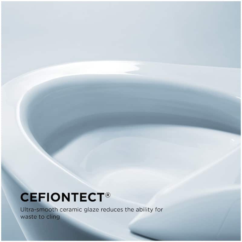 TOTO EP Wall Mounted Elongated Chair Height Toilet Bowl Only with