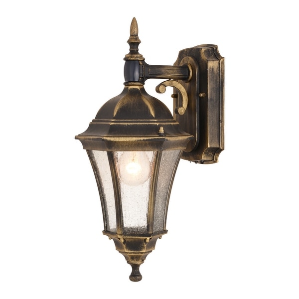 Bronze motion sensor outdoor wall light hot sale