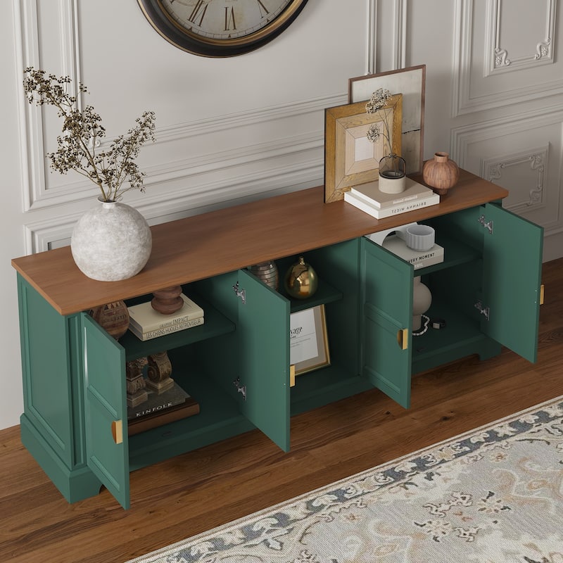 Mid-Century Modern TV Stand for TVs up to 75"