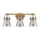 Option Brushed Brass / Plated Smoke