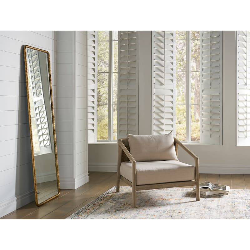 Hammered Edge Full Mirror