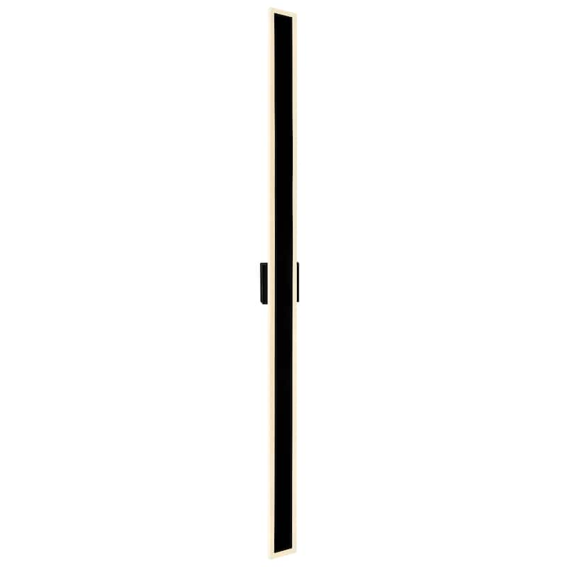 Malibu Integrated LED 80in Black Outdoor Wall Light