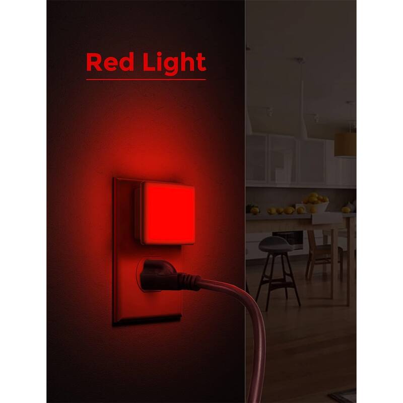 LED Night Lights Plug into Wall 2-Pack
