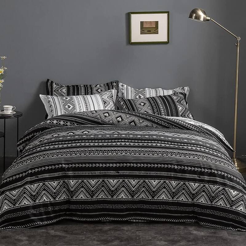 Shatex Bedding Comforter Set 3 Pieces Southwestern Lightweight Soft