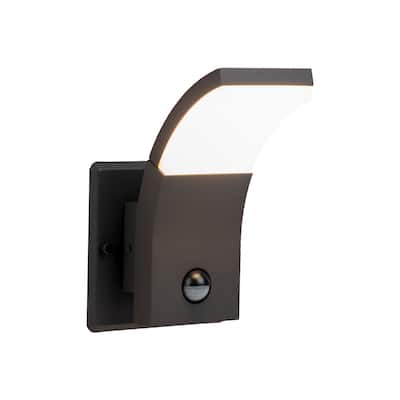 Wall Light Outdoor PIR Sensor LED Wall Mount Lamp 6W 450Lm 3000K 18513