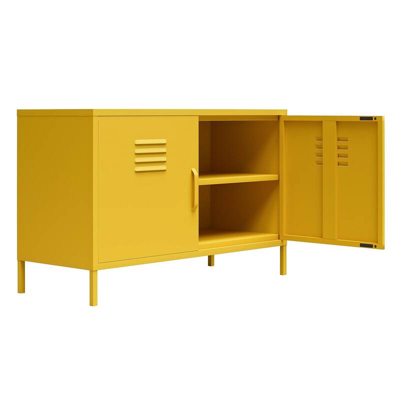 Systembuild Evolution Bonanza 2 Door Metal Locker Accent Cabinet
