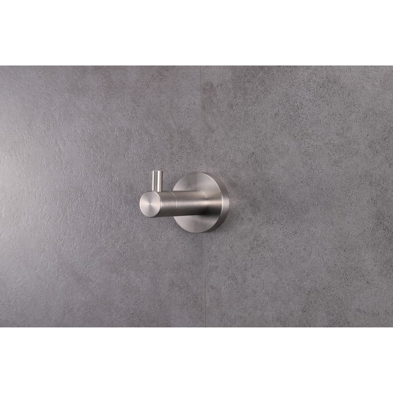 Bagno Nera Stainless Steel Robe Hook - N/A