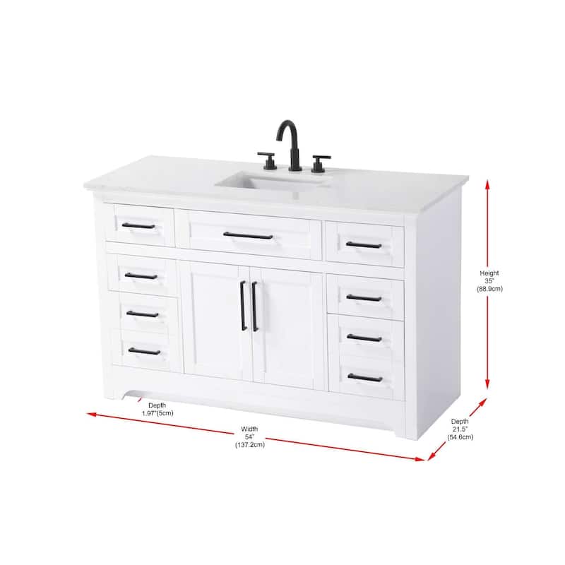Nathaniel Single Bathroom Vanity (48-60 inch)