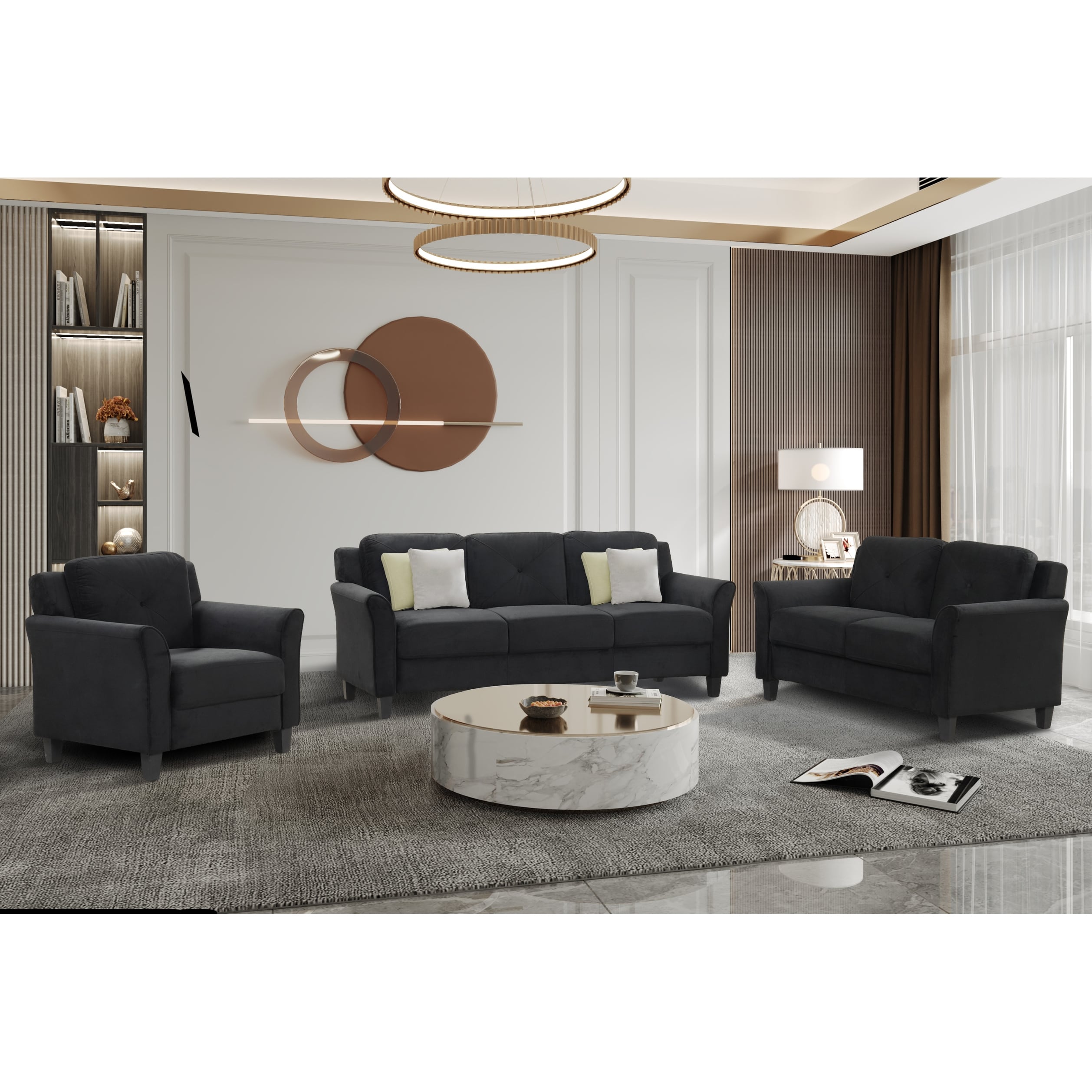 Two piece online furniture set