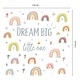 preview thumbnail 5 of 14, Walplus Colorful Rainbows Dream Big Kids Wall Stickers Nursery Décor
