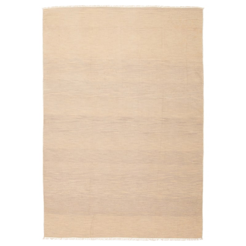 Ankara FW Khaki Kilim 5'10" x 8'4" - 5'10 x 8'4 - Khaki - 5'10 x 8'4