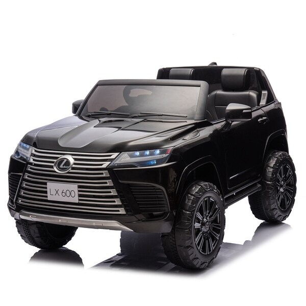 Authorized LEXUS LX600 Kids Ride-On Car with 2 Seats, LED