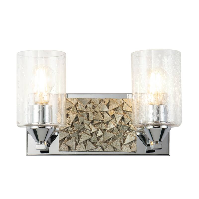 2 Light Bath/Vanity Light in Chrome