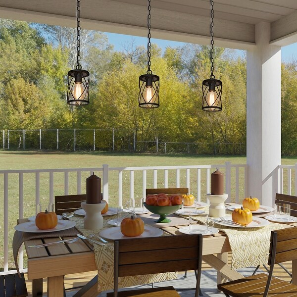 Outdoor dining chandelier on sale