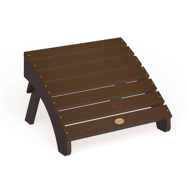 Eco-Friendly Synthetic Wood Folding Ottoman