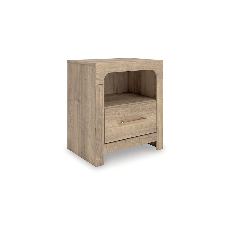 Signature Design by Ashley Prandefort Light Brown Nightstand