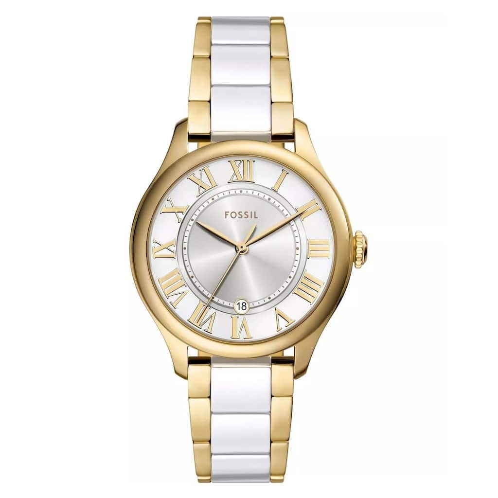 Fossil Women's Gilmore White Dial Watch - CE1131 - One Size