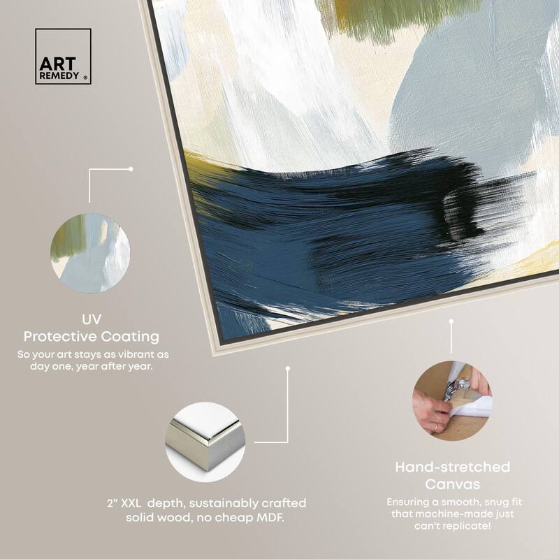 Moss Layers II Canvas by Art Remedy
