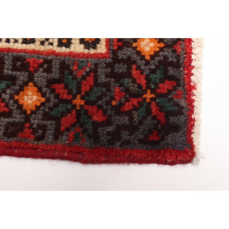 ECARPETGALLERY Hand-knotted Anadol Red Wool Rug - 4'2 x 6'5