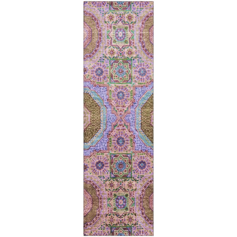 Premium Washable Super Soft Vintage Traditional Mayfield Rug