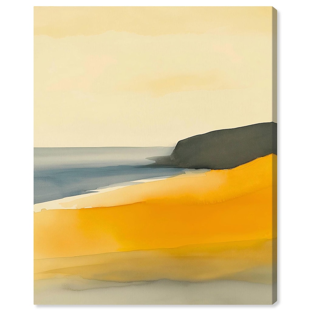 Glistening Beach Dreams II Canvas by Art Remedy, Gallery Wrapped