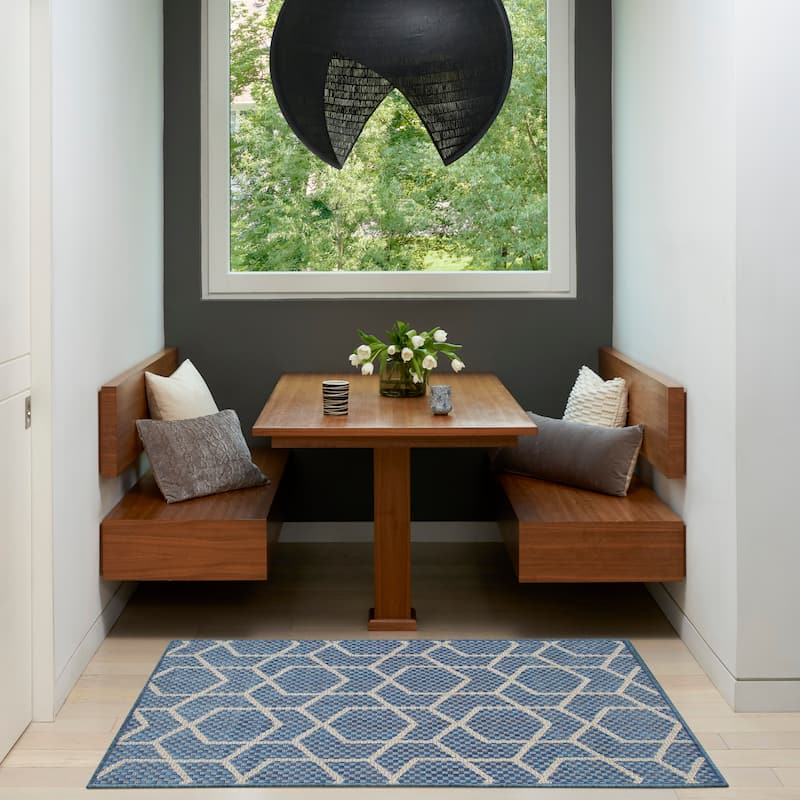 Nourison Horizon Indoor/Outdoor Geometric Area Rug