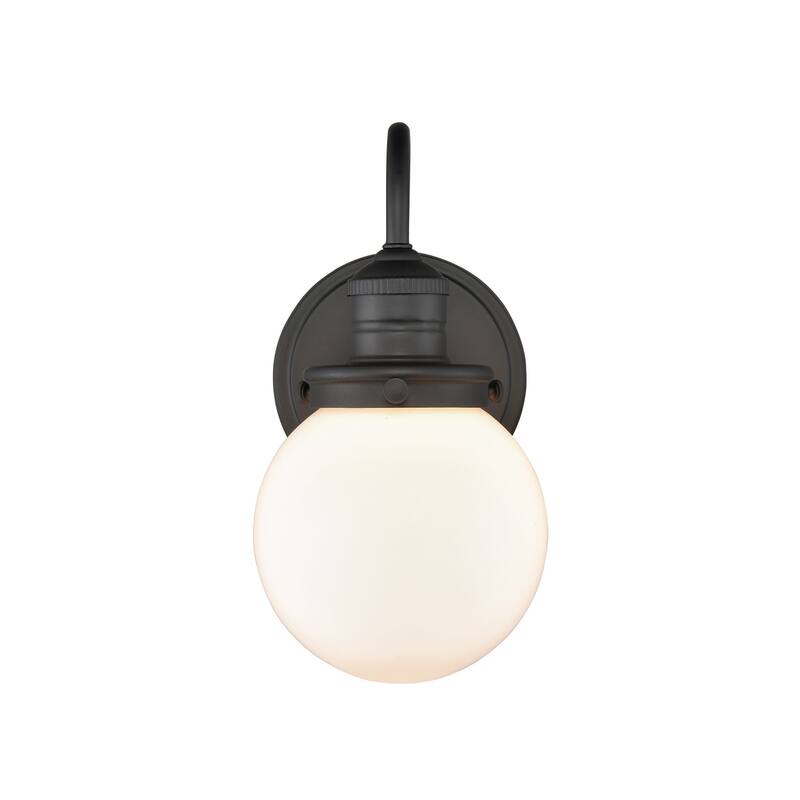 Millennium Lighting Ella Wall Light in Matte Black