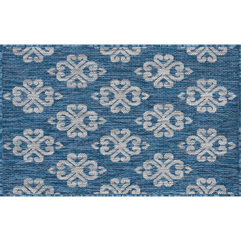 Colonnade Transitional Scroll Indoor/Outdoor Area Rug