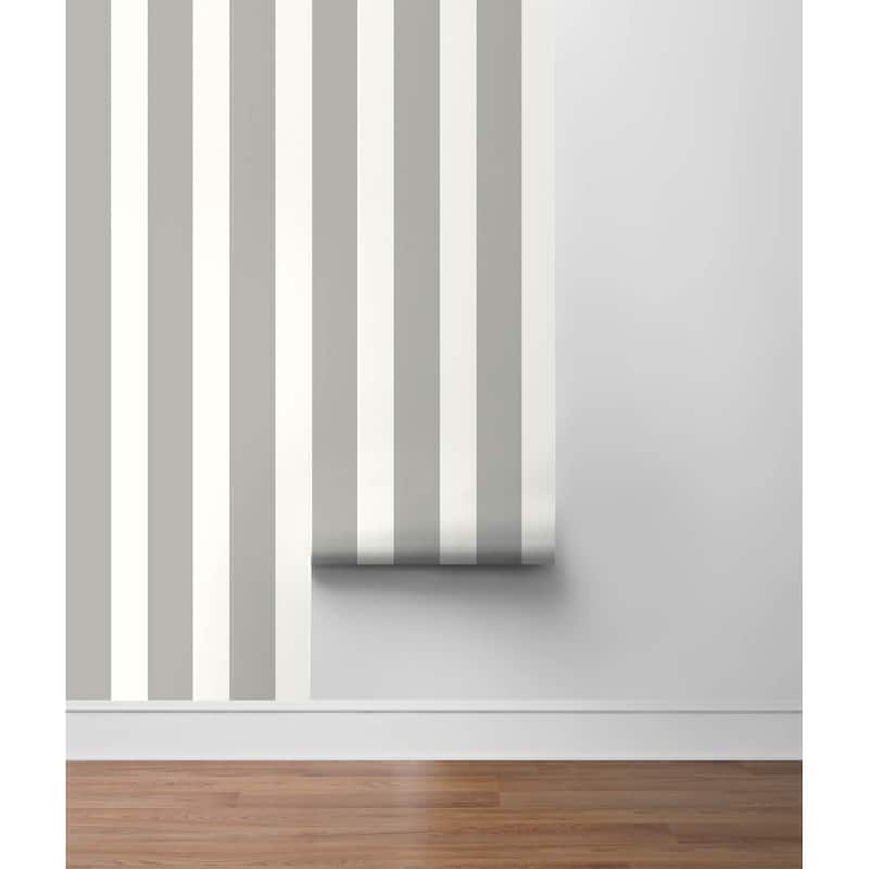 Luxe Haven Designer Stripe Peel and Stick Wallpaper