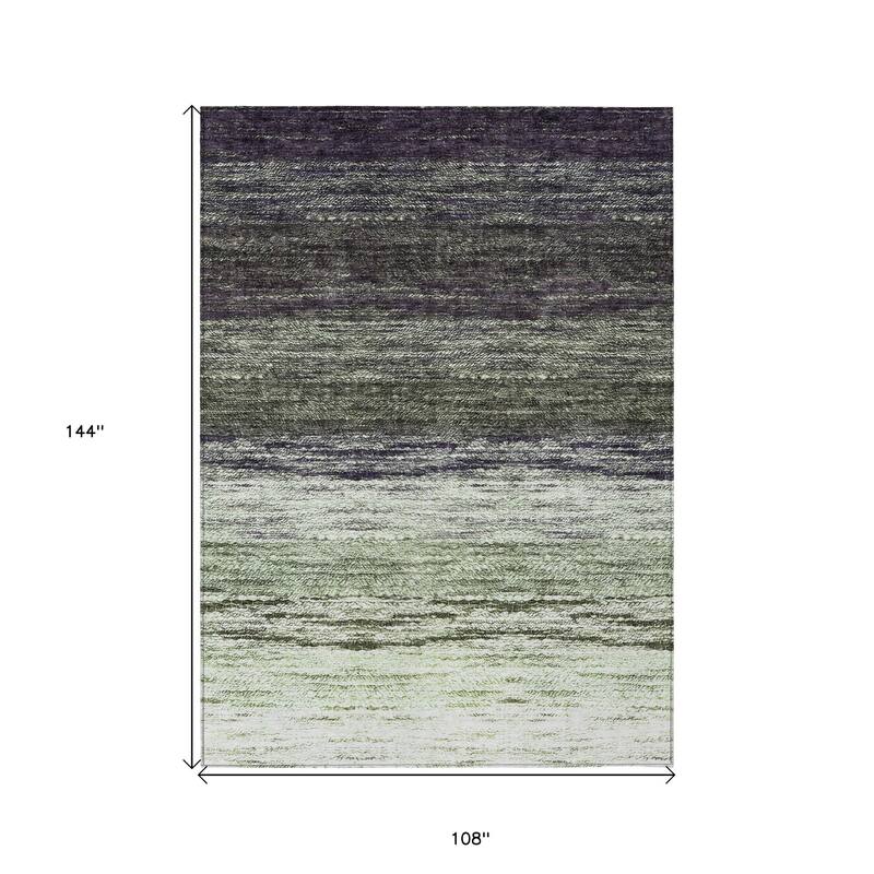HomeRoots Ombre Transitional Rectangle Outdoor Rug
