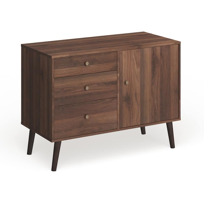 Carson Carrington Horsens 3-Drawer Mid-Century Modern Buffet/Sideboard